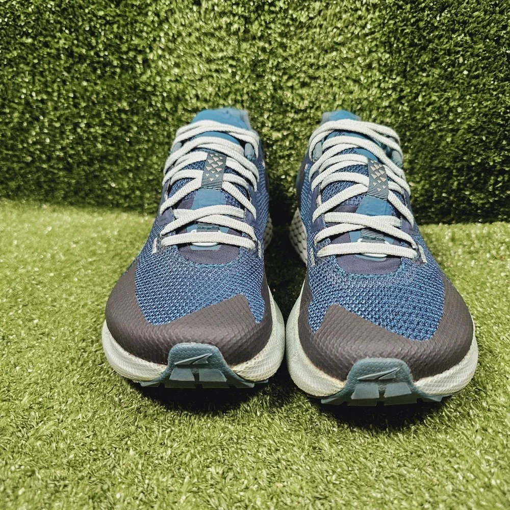 Altra Timp 4 Navy Blue Teal Athletic Trail Running Sneakers Womens Size 6.5